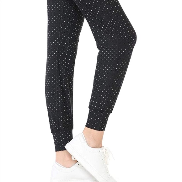 Leggings Activewear Jogger Track Cuff Sweatpants - Picture 3 of 7